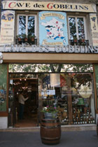 Fa&ccedil;ade de la boutique Cave des Gobelins